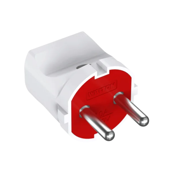 White Electrical Plug Transparent PNG