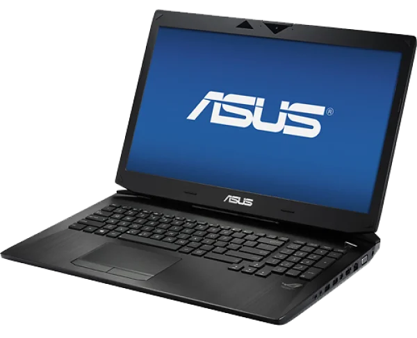 Black ASUS Laptop Transparent Background PNG