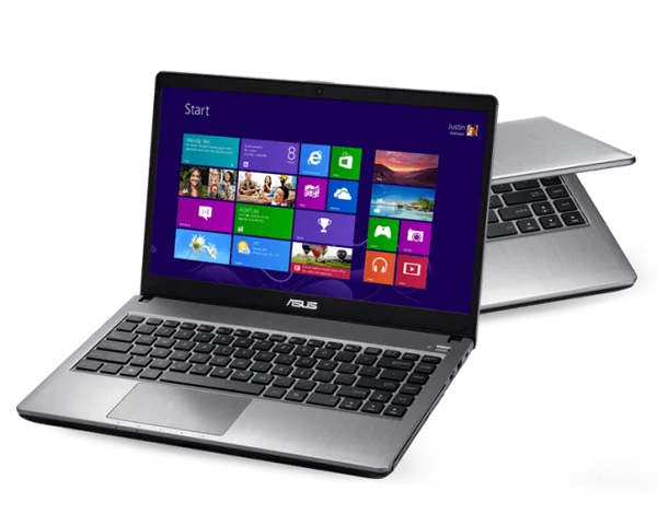 ASUS Laptop with Windows 8 Transparent Background