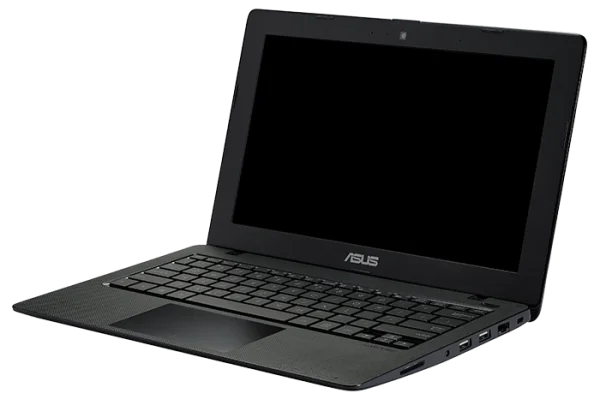 Black ASUS Laptop PNG Transparent Background