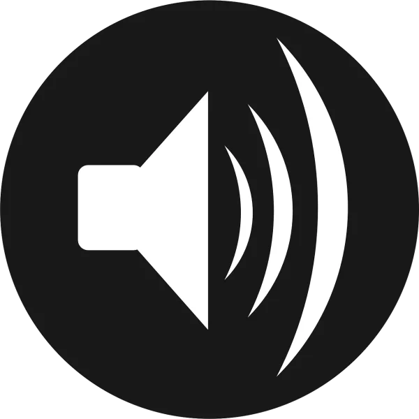 Sound Volume Icon PNG Transparent Background