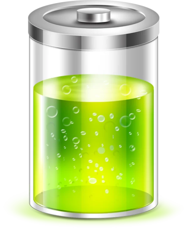 Green Full Battery Charge Icon PNG