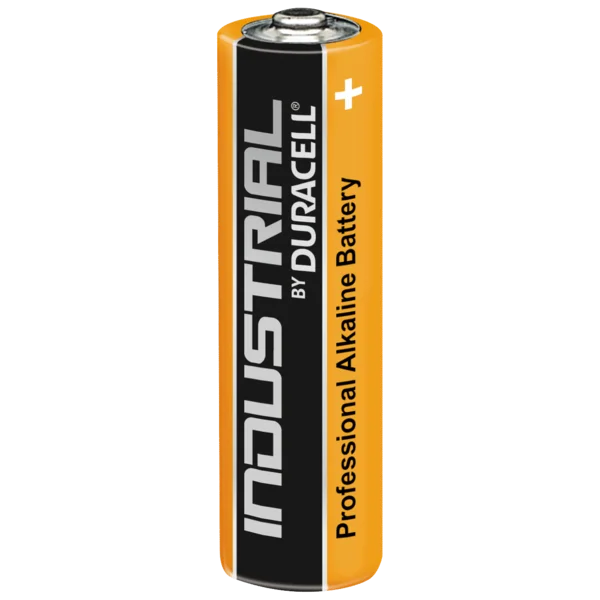 Duracell Industrial Professional Alkaline Battery PNG Transparent