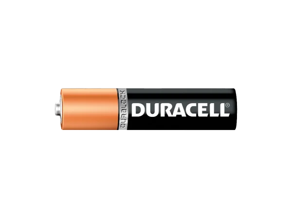 Duracell AA Battery PNG Transparent Background