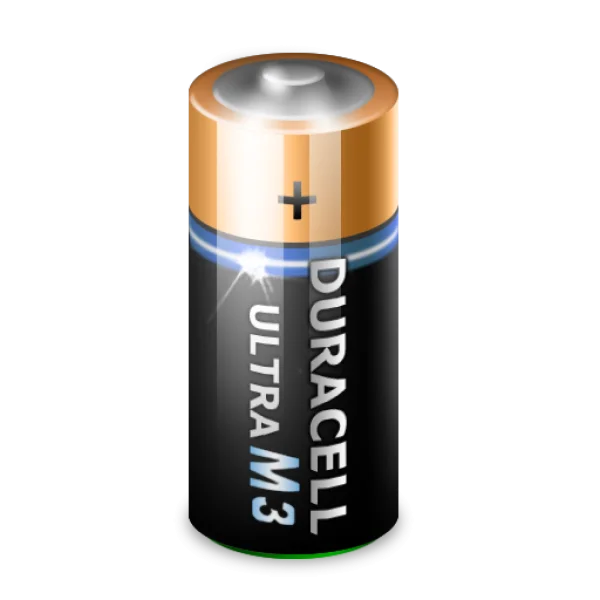 Duracell Ultra M3 Battery PNG Transparent