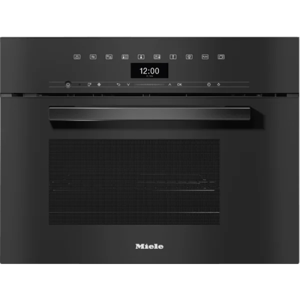 Black Miele Built-in Oven PNG Transparent Background