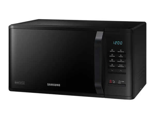 Black Samsung Microwave PNG Transparent Background