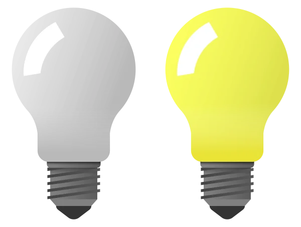 Lightbulb On Off Icon PNG