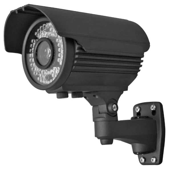 Black Security Camera PNG Transparent Background