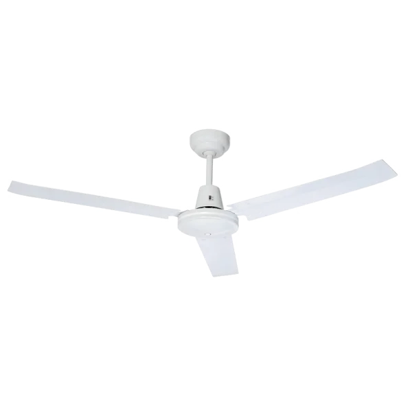 White Ceiling Fan PNG Transparent Background
