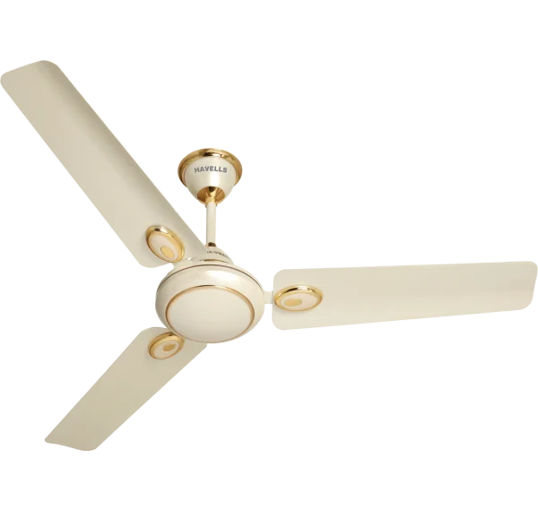 Havells Ceiling Fan Cream Gold PNG Transparent Background