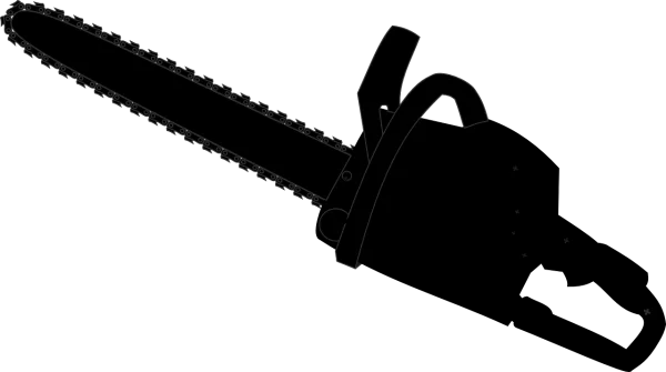 Chainsaw Outline Icon PNG Transparent