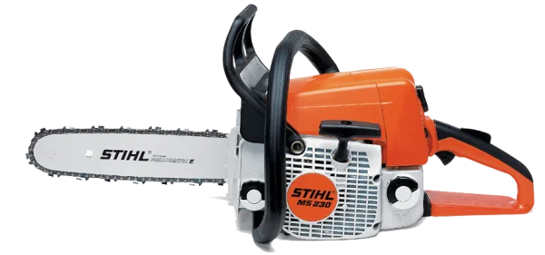 Stihl MS 230 Chainsaw PNG Transparent Background