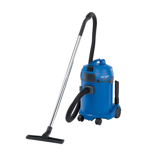 Blue Industrial Vacuum Cleaner Transparent Background PNG