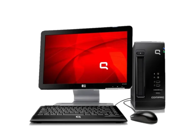 Compaq Desktop Computer System Transparent PNG