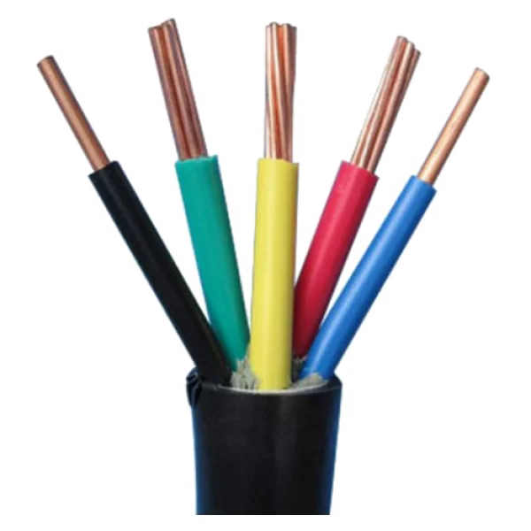 Multicolor Electrical Cable PNG Transparent Background