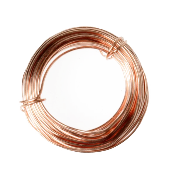 Coiled Copper Wire PNG Transparent Background