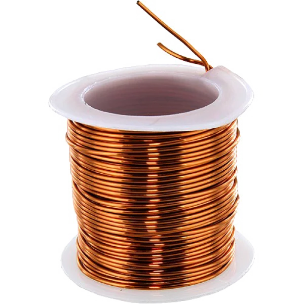 Copper Wire Spool PNG Transparent Background