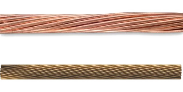 Two Braided Electrical Wires PNG Transparent Background