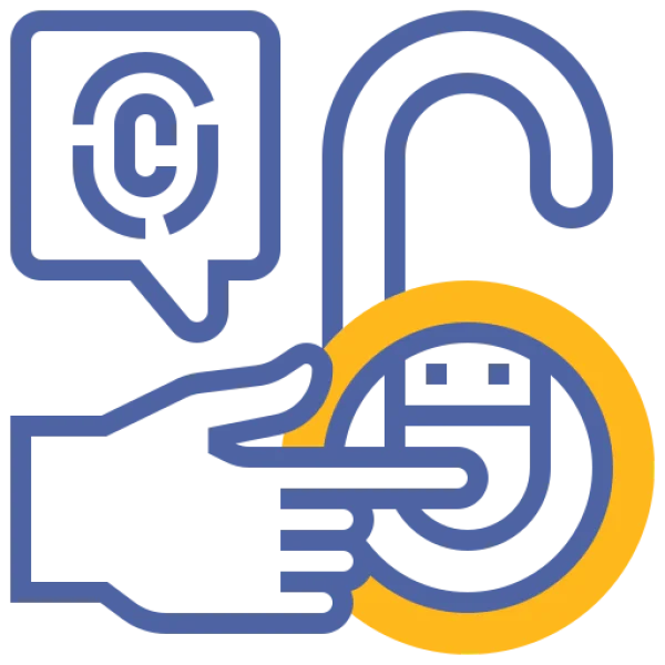 Copyright Protection Icon PNG Transparent Background