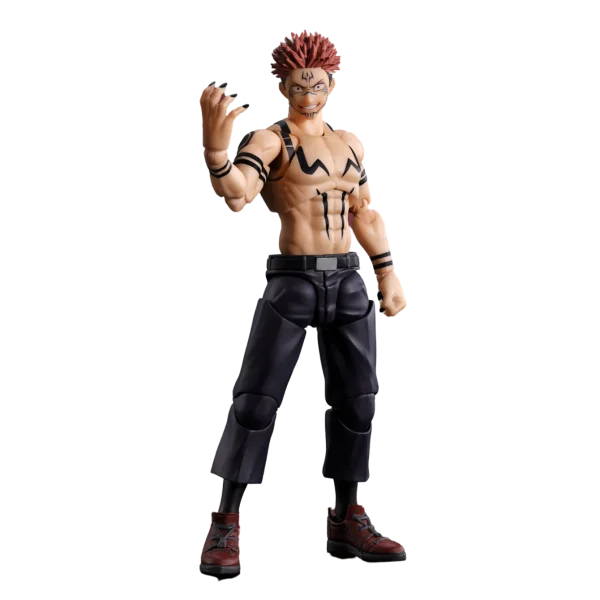 Jujutsu Kaisen Sukuna Action Figure PNG