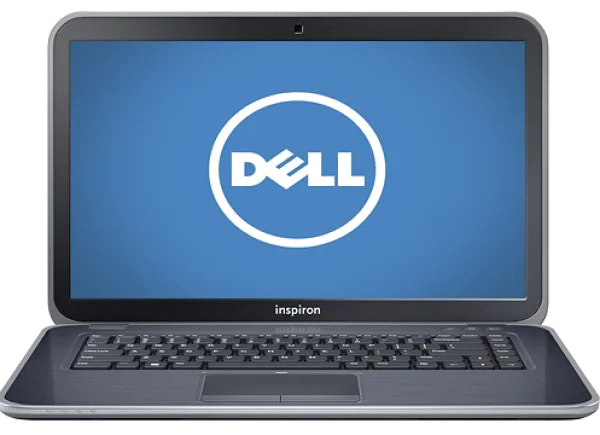 Dell Inspiron Laptop with Logo PNG Transparent Background