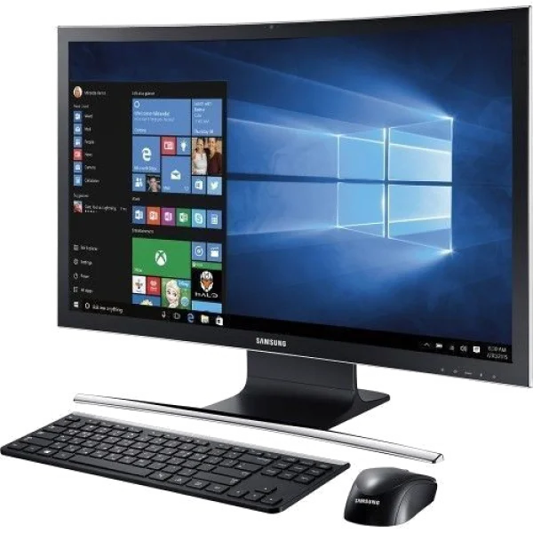 Desktop Computer Setup PNG Transparent Background