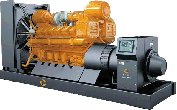 Industrial Power Generator PNG Transparent Background