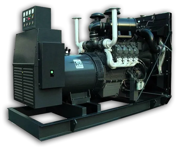 Industrial Power Generator PNG Transparent Background