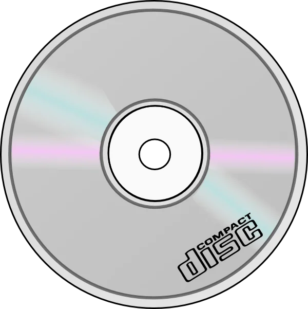 Compact Disc (CD) PNG Transparent Background
