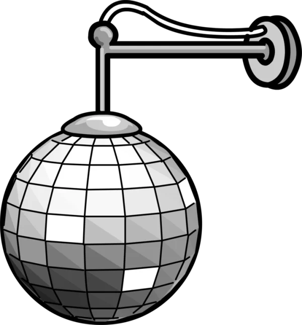 Disco Ball PNG Transparent Background