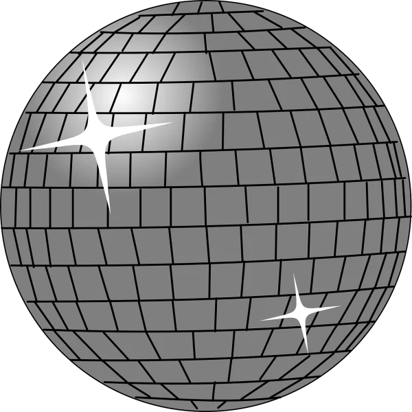 Disco Ball PNG Transparent Background