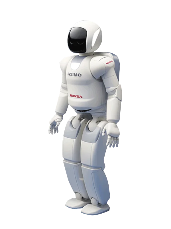 ASIMO Humanoid Robot PNG Transparent Background
