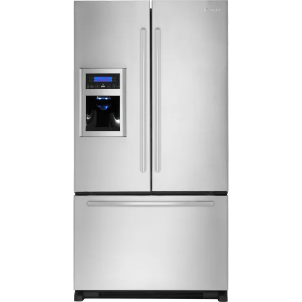 Stainless Steel French Door Refrigerator PNG