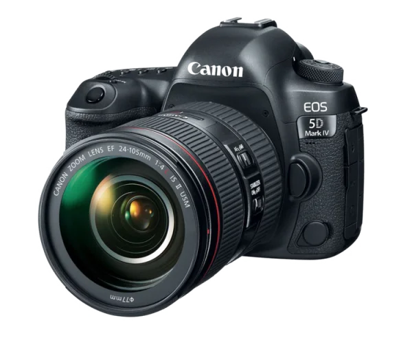 Canon EOS 5D Mark IV Camera PNG Transparent Background