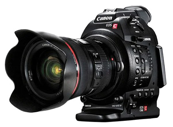 Canon EOS C100 Professional Video Camera PNG