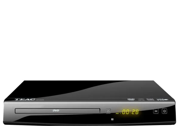 Black TEAC DVD Player PNG Transparent Background