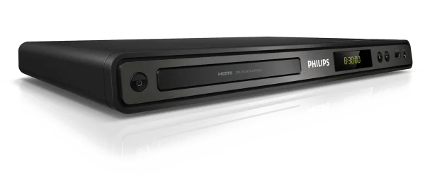 Black Philips HDMI DVD Player PNG