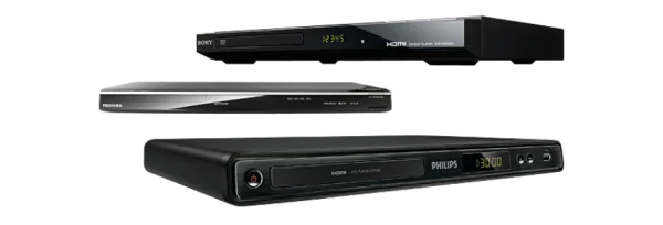 Multiple DVD Players PNG Transparent Background