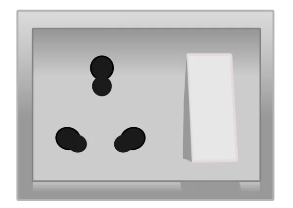 Electrical Socket and Light Switch PNG