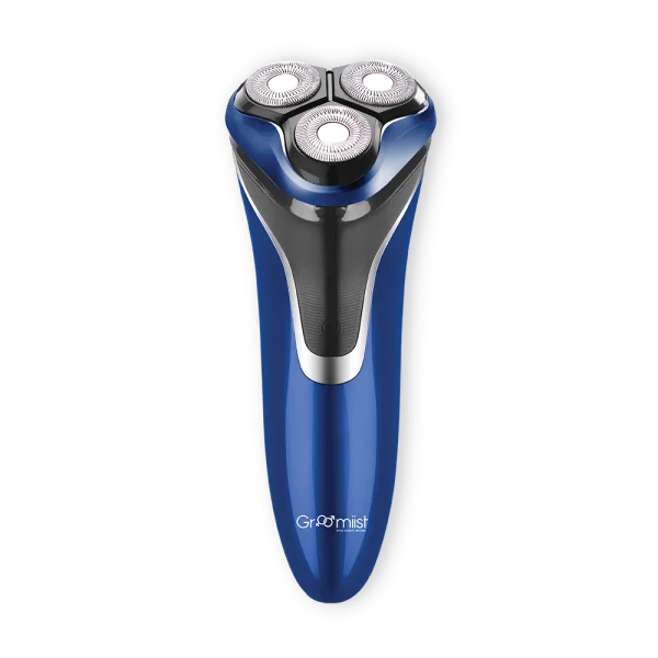 Blue Electric Rotary Shaver PNG Transparent
