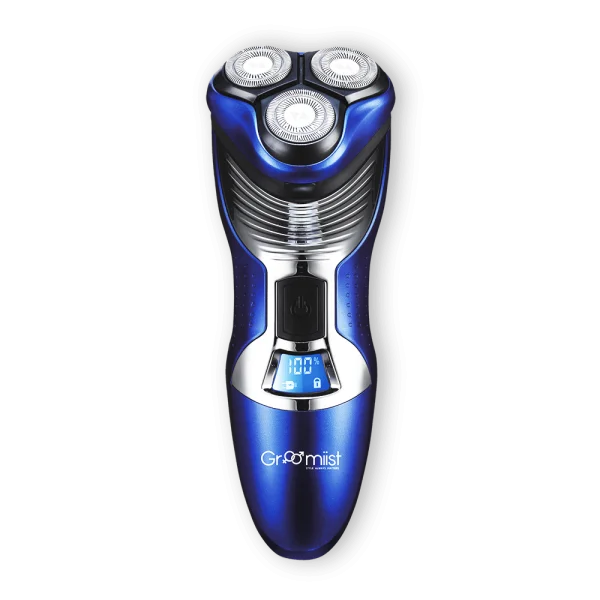 Blue Electric Rotary Shaver PNG