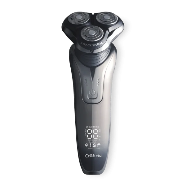 Modern Electric Shaver with Digital Display PNG