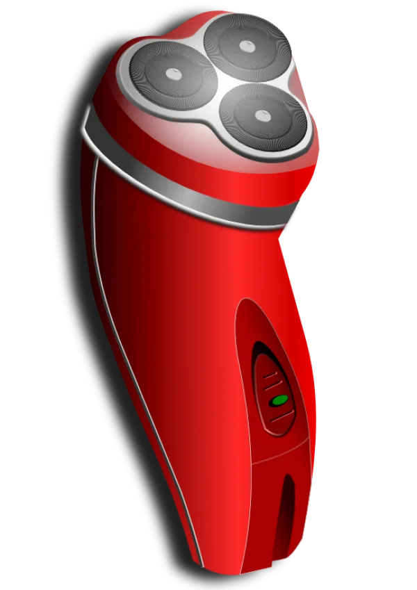 Red Electric Shaver PNG Transparent