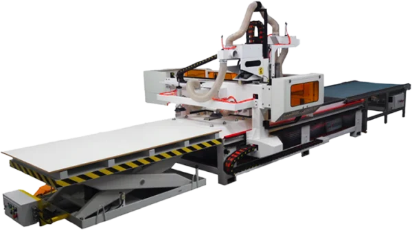 Industrial CNC Panel Saw Machine PNG Transparent