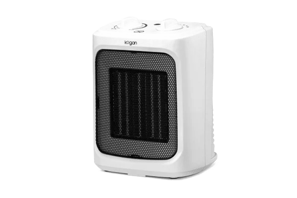 White Kogan Portable Electric Heater PNG Transparent Background