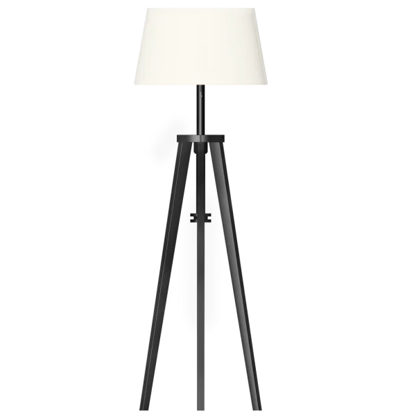 Modern Tripod Floor Lamp PNG Transparent