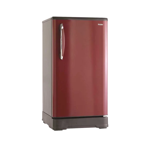 Red Haier Refrigerator PNG Transparent Background