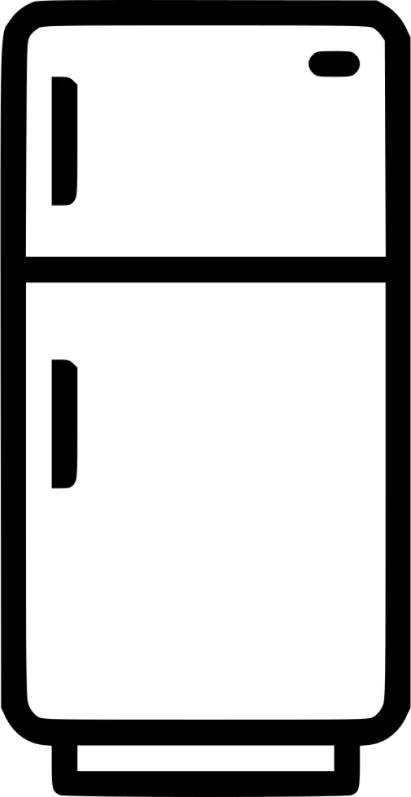 Refrigerator Icon PNG Transparent Background