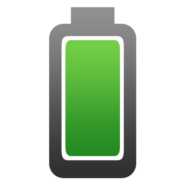 Full Green Battery Icon PNG Transparent